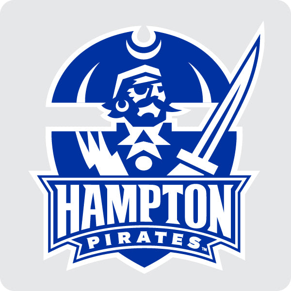 Hampton University Officially Licensed Coasters - Choose Marble or Acrylic Material for Ultimate Team Pride
