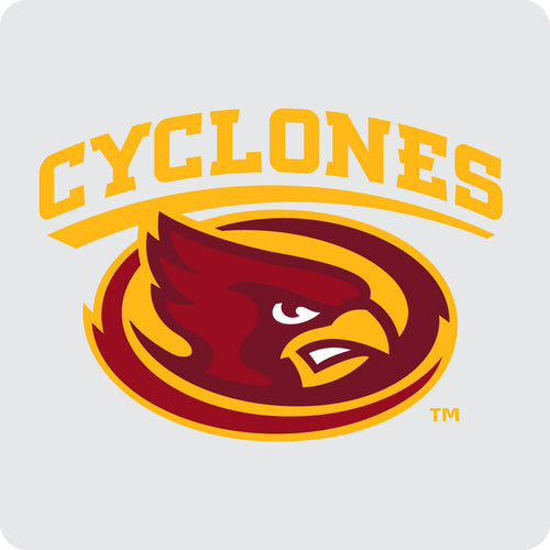 Iowa State Cyclones Officially Licensed Coasters - Choose Marble or Acrylic Material for Ultimate Team Pride