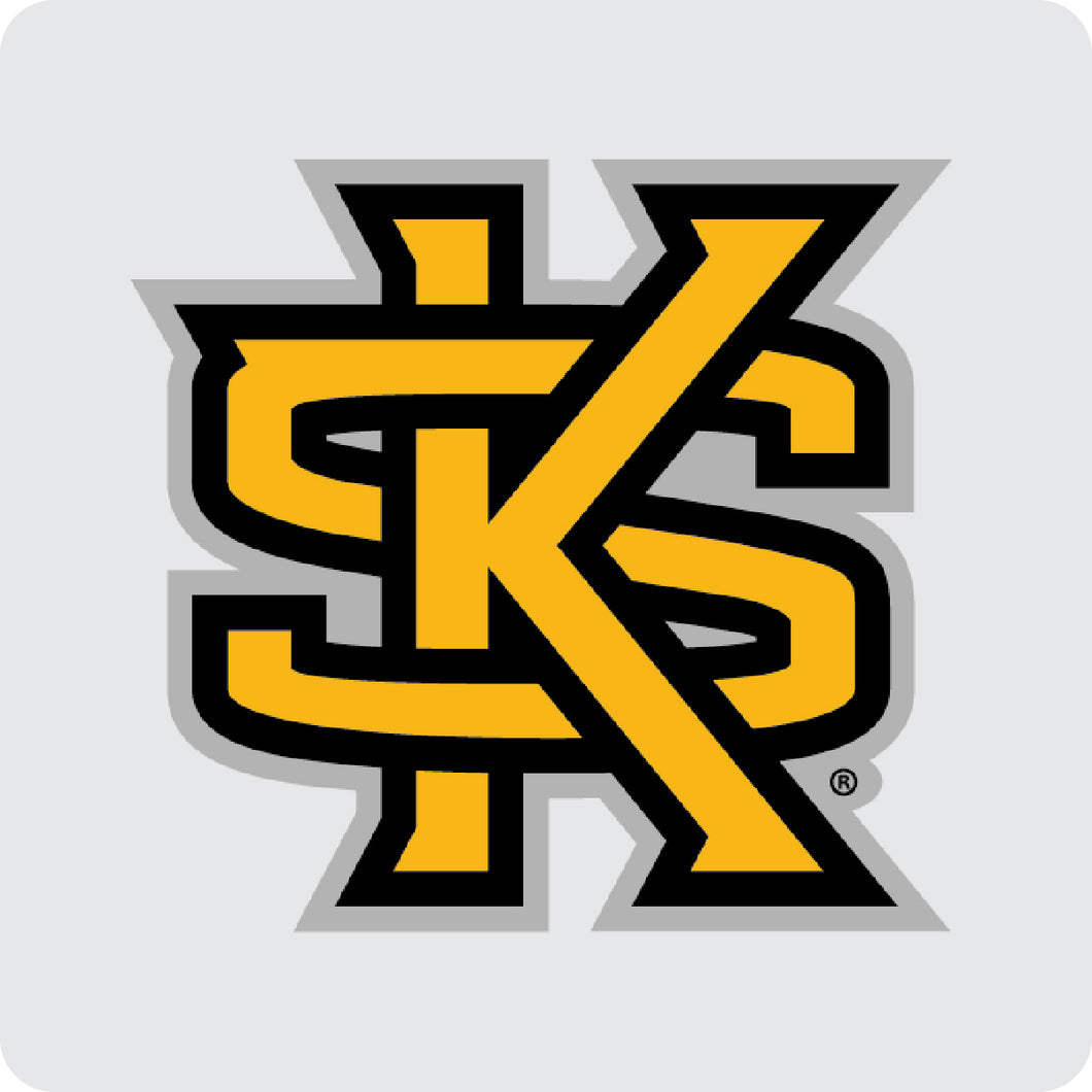 Kennesaw State University Officially Licensed Coasters - Choose Marble or Acrylic Material for Ultimate Team Pride