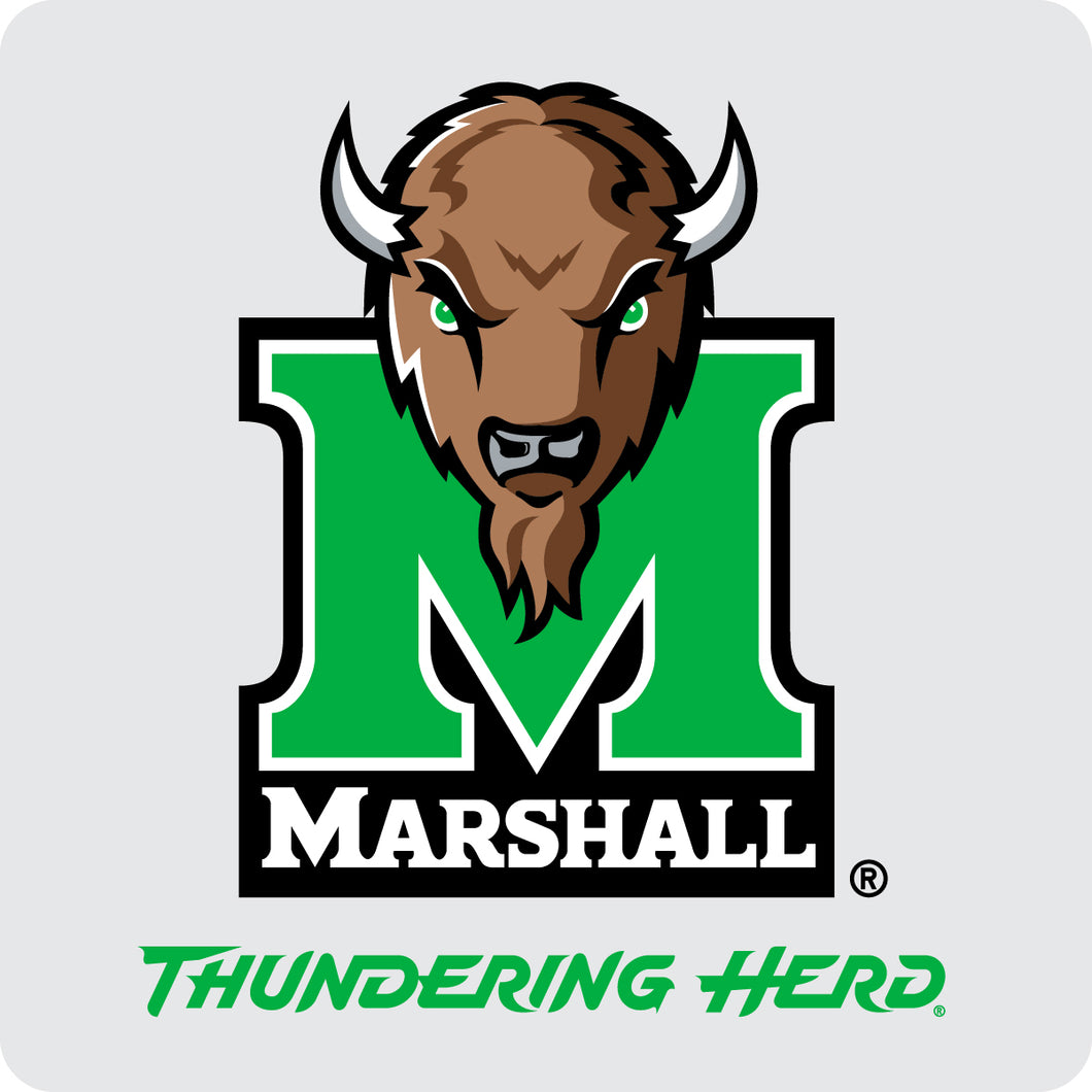 Marshall Thundering Herd Coasters Choice of Marble of Acrylic