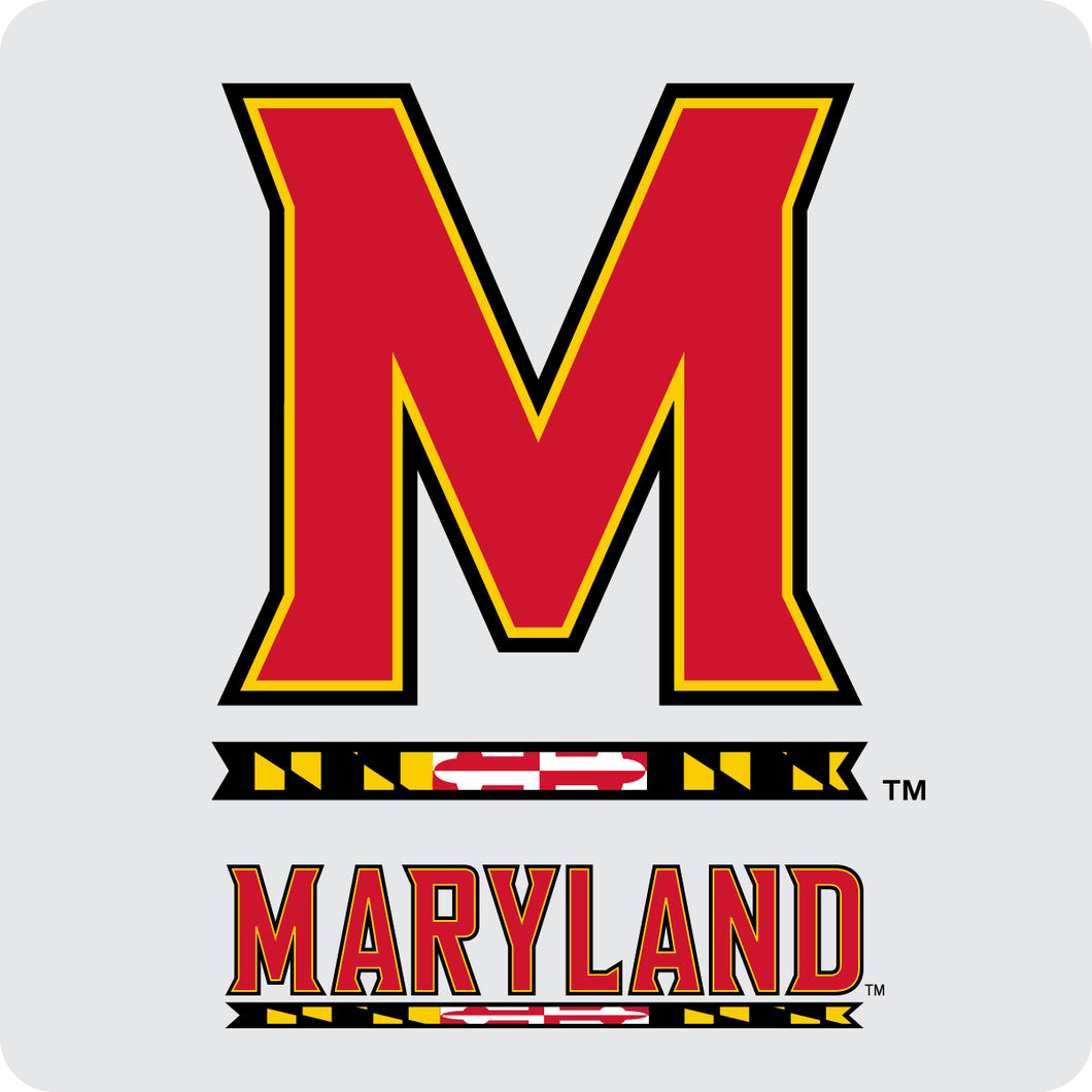 Maryland Terrapins Officially Licensed Coasters - Choose Marble or Acrylic Material for Ultimate Team Pride