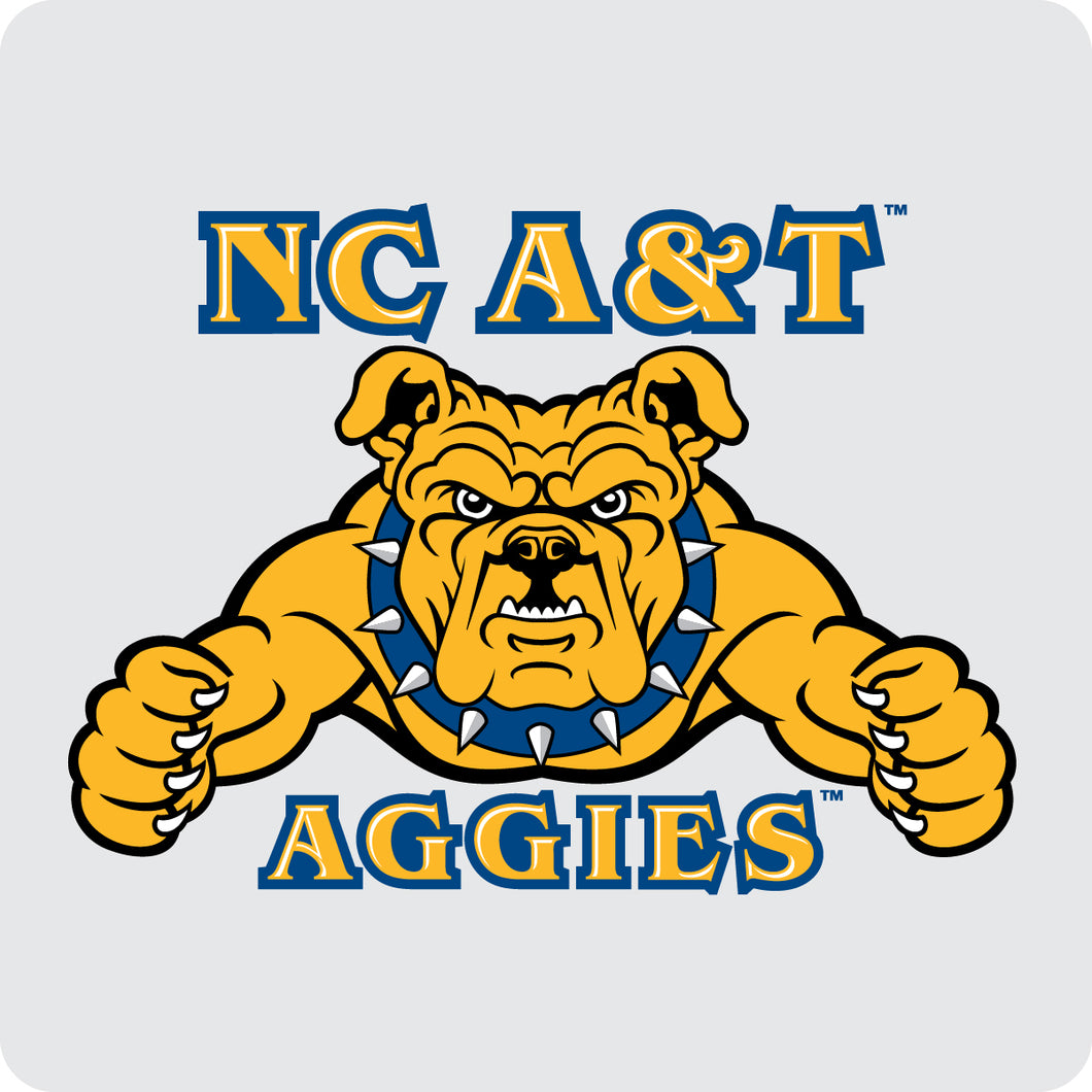 North Carolina A&T State Aggies Officially Licensed Coasters - Choose Marble or Acrylic Material for Ultimate Team Pride