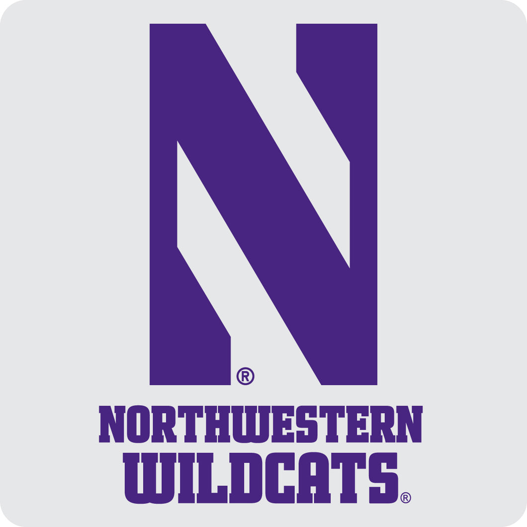Northwestern University Wildcats Officially Licensed Coasters - Choose Marble or Acrylic Material for Ultimate Team Pride