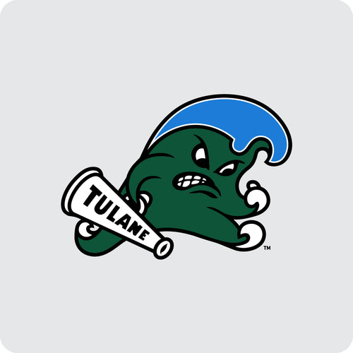 Tulane University Green Wave Officially Licensed Coasters - Choose Marble or Acrylic Material for Ultimate Team Pride