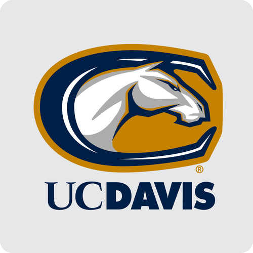 UC Davis Aggies Officially Licensed Coasters - Choose Marble or Acrylic Material for Ultimate Team Pride