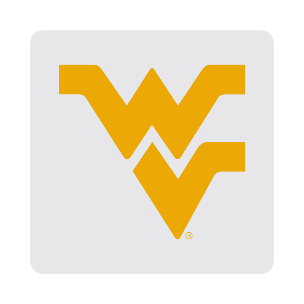 West Virginia Mountaineers Officially Licensed Coasters - Choose Marble or Acrylic Material for Ultimate Team Pride