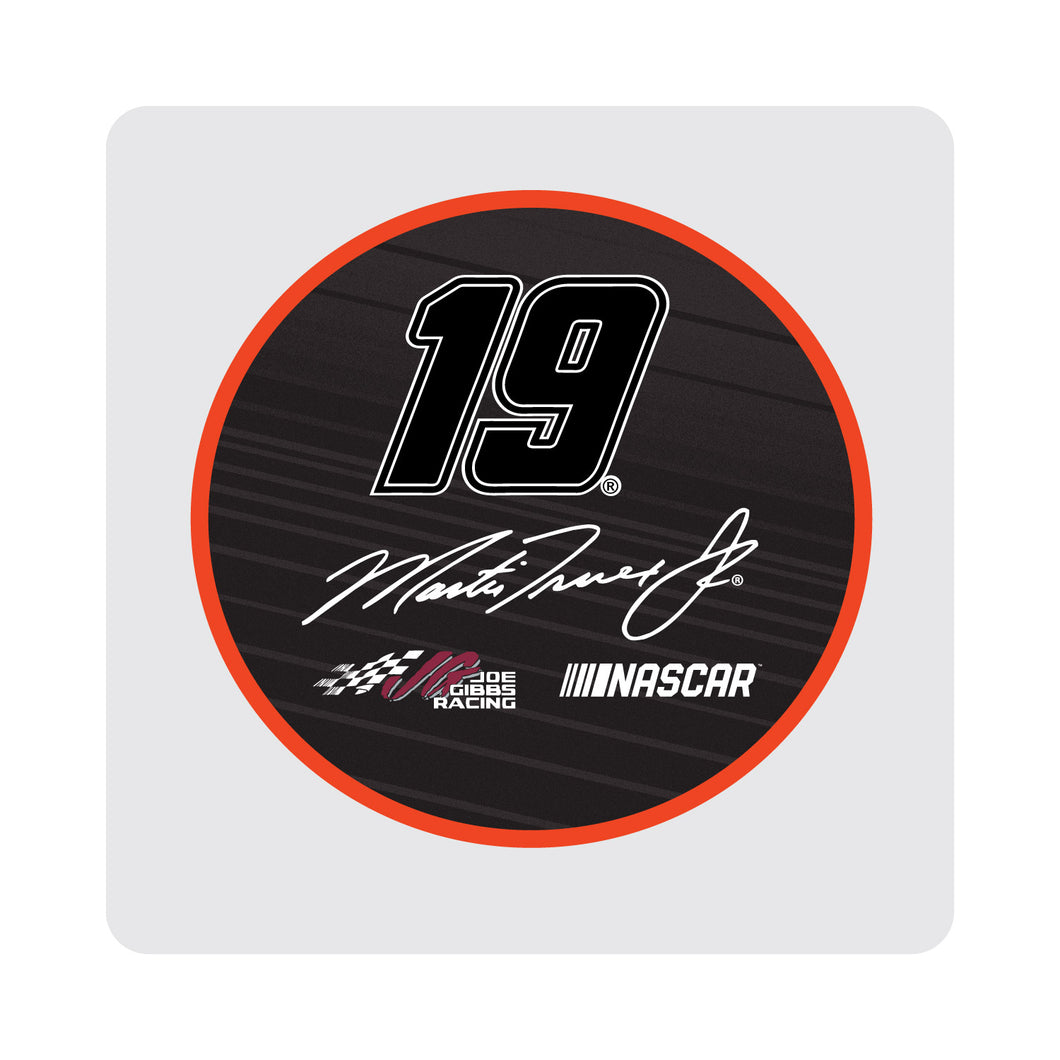 Martin Truex #19 Acrylic Coaster 2-Pack New For 2020