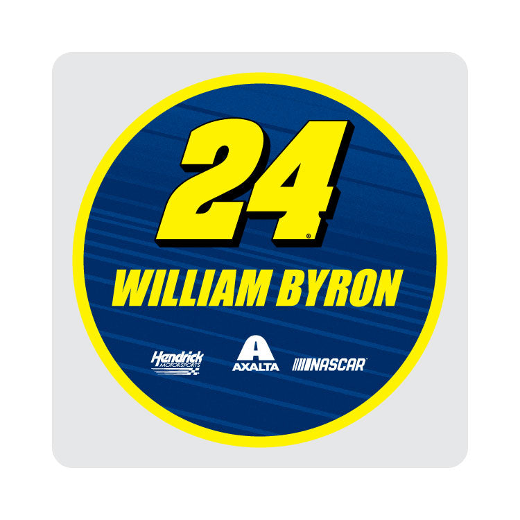 William Byron #24 Acrylic Coaster 2-Pack New For 2020