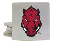 Load image into Gallery viewer, Arkansas Razorbacks Officially Licensed Coasters - Choose Marble or Acrylic Material for Ultimate Team Pride
