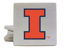 Load image into Gallery viewer, Illinois Fighting Illini Officially Licensed Coasters - Choose Marble or Acrylic Material for Ultimate Team Pride
