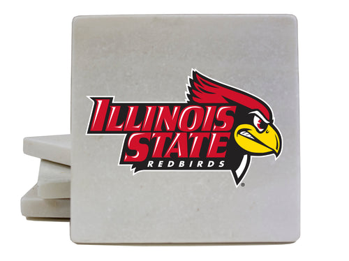 Illinois State Redbirds Officially Licensed Coasters - Choose Marble or Acrylic Material for Ultimate Team Pride