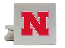 Load image into Gallery viewer, Nebraska Cornhuskers Officially Licensed Coasters - Choose Marble or Acrylic Material for Ultimate Team Pride
