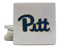 Load image into Gallery viewer, Pittsburgh Panthers Officially Licensed Coasters - Choose Marble or Acrylic Material for Ultimate Team Pride
