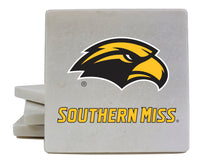 Load image into Gallery viewer, Southern Mississippi Golden Eagles Officially Licensed Coasters - Choose Marble or Acrylic Material for Ultimate Team Pride
