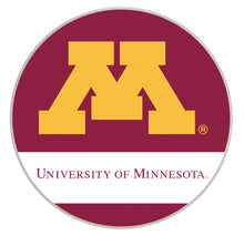 Load image into Gallery viewer, Minnesota Gophers Officially Licensed Coasters - Choose Marble or Acrylic Material for Ultimate Team Pride
