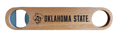 Oklahoma State Cowboys NCAA Elegant Laser-Etched Wooden Bottle Opener - Collegiate Bar Accessory