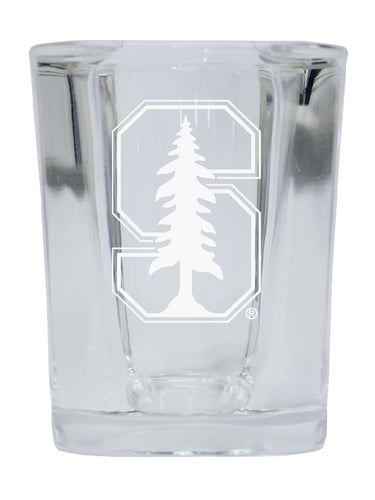 Stanford University NCAA Collector's Edition 2oz Square Shot Glass - Laser Etched Logo 