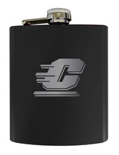Load image into Gallery viewer, Central Michigan University Stainless Steel Etched Flask 7 oz - Officially Licensed, Choose Your Color, Matte Finish
