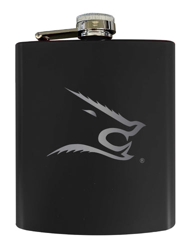 Texas A&M Kingsville Javelinas Stainless Steel Etched Flask 7 oz - Officially Licensed, Choose Your Color, Matte Finish