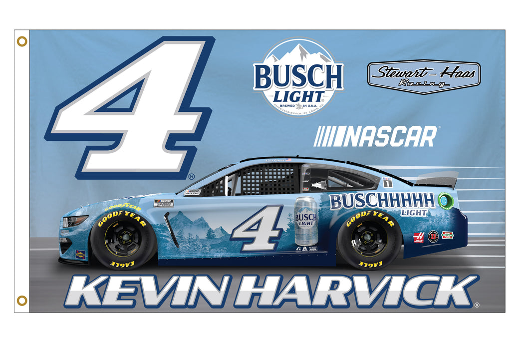 Kevin Harvick #4 NASCAR Cup Series 3x5 Flag New for 2021
