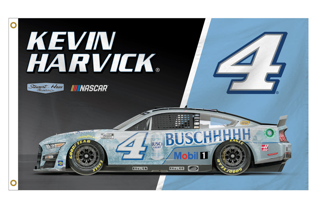 Kevin Harvick #4 Nascar 3' x 5' Car Flag New for 2022