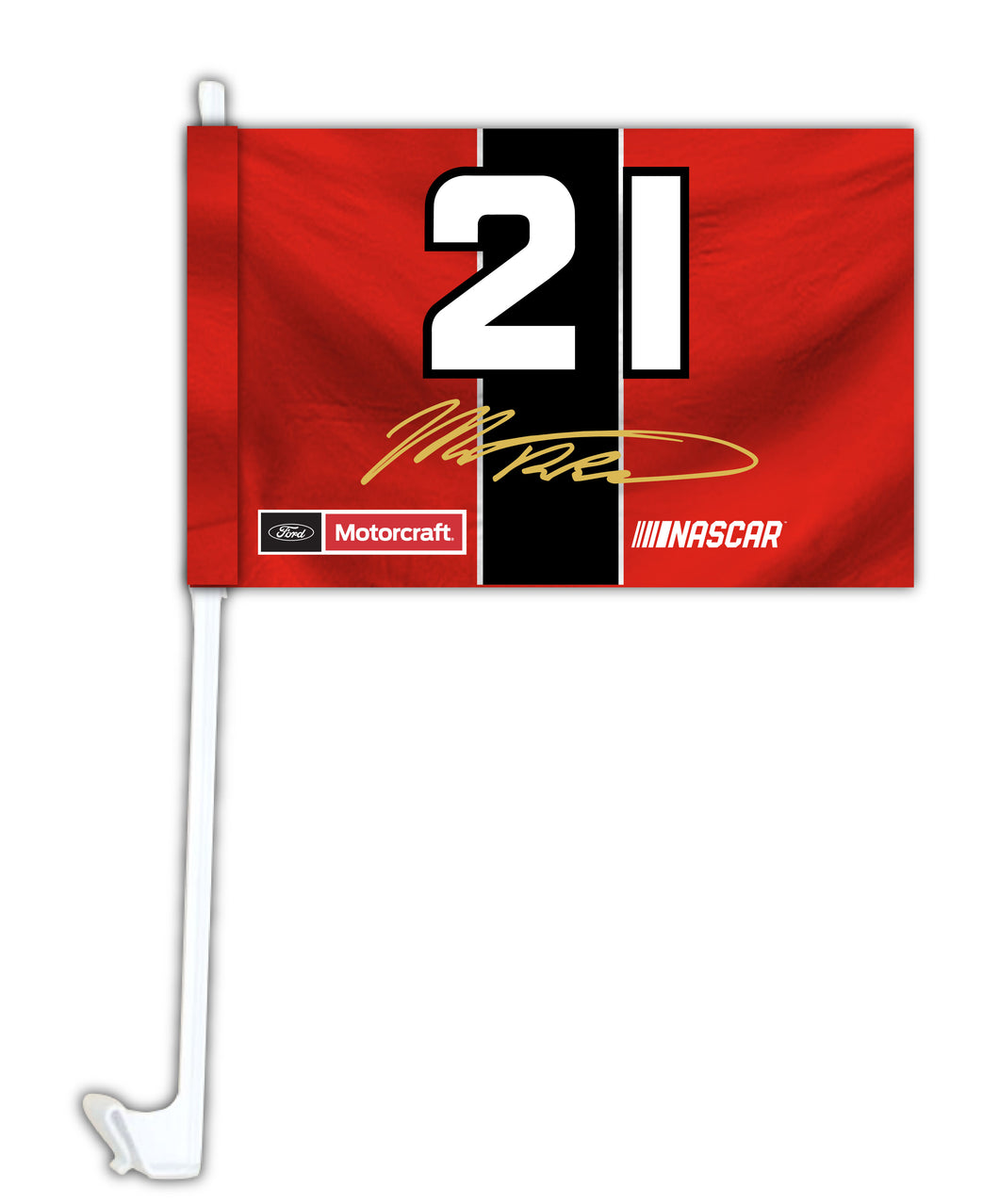 Matt DiBenedetto #21 Nascar Car Flag Set of 2