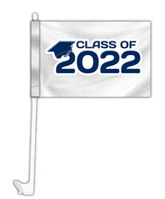 Load image into Gallery viewer, Class of 2022 Graduation Car Flag Set
