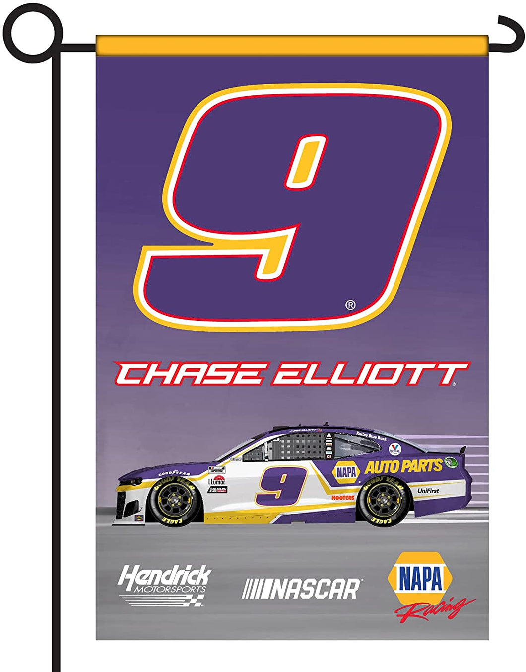 Chase Elliott #9 NASCAR Cup Series Garden Flag New for 2021