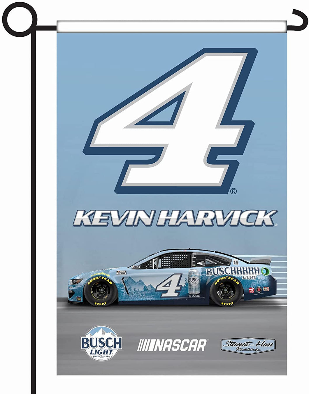 Kevin Harvick #4 NASCAR Cup Series Garden Flag New for 2021