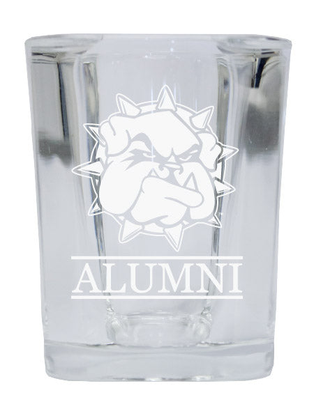 NCAA Southwestern Oklahoma State University Alumni 2oz Laser Etched Square Shot Glass 