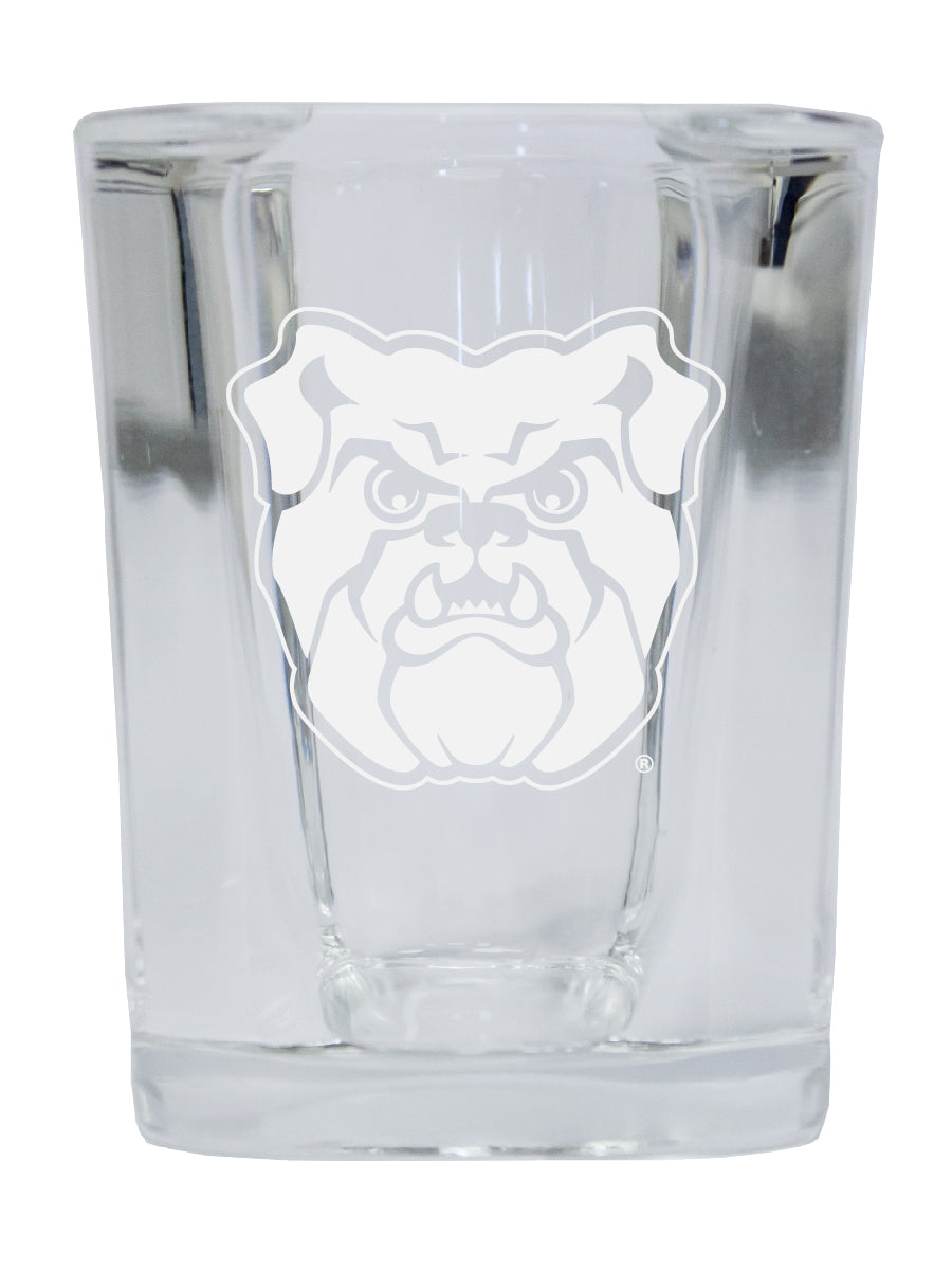 Butler Bulldogs NCAA Collector's Edition 2oz Square Shot Glass - Laser Etched Logo 
