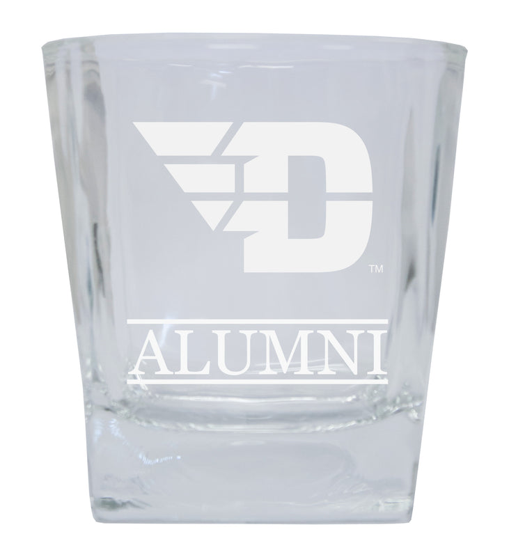 Dayton Flyers 2-Pack Alumni Elegance 10oz Etched Glass Tumbler