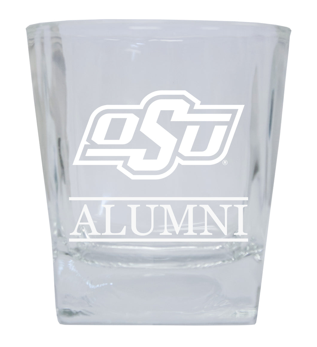 Oklahoma State Cowboys 2-Pack Alumni Elegance 10oz Etched Glass Tumbler