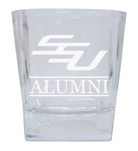 Savannah State University 2-Pack Alumni Elegance 10oz Etched Glass Tumbler