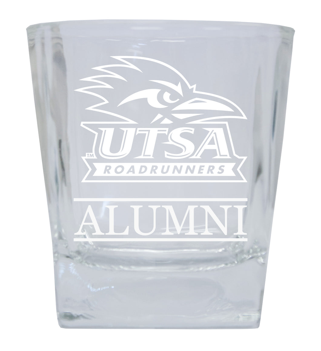 UTSA Road Runners 2-Pack Alumni Elegance 10oz Etched Glass Tumbler