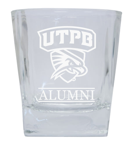 University of Texas of the Permian Basin Alumni Elegance - 5 oz Etched Shooter Glass Tumbler 4-Pack