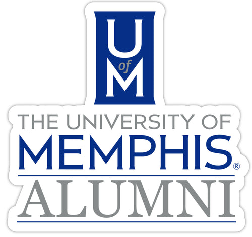 Memphis Tigers 4-Inch Alumni NCAA Vinyl Sticker - Durable School Spirit Decal