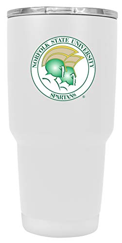 Norfolk State University Mascot Logo Tumbler - 24oz Color-Choice Insulated Stainless Steel Mug