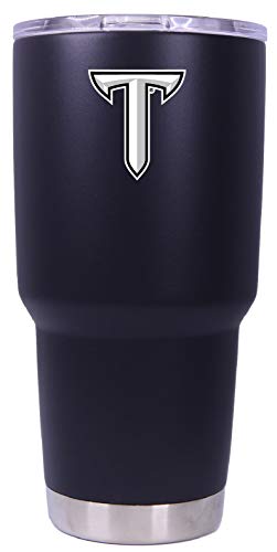 Troy University Mascot Logo Tumbler - 24oz Color-Choice Insulated Stainless Steel Mug
