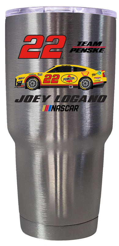 #22 Joey Logano  24oz Stainless Steel Tumbler Car Design