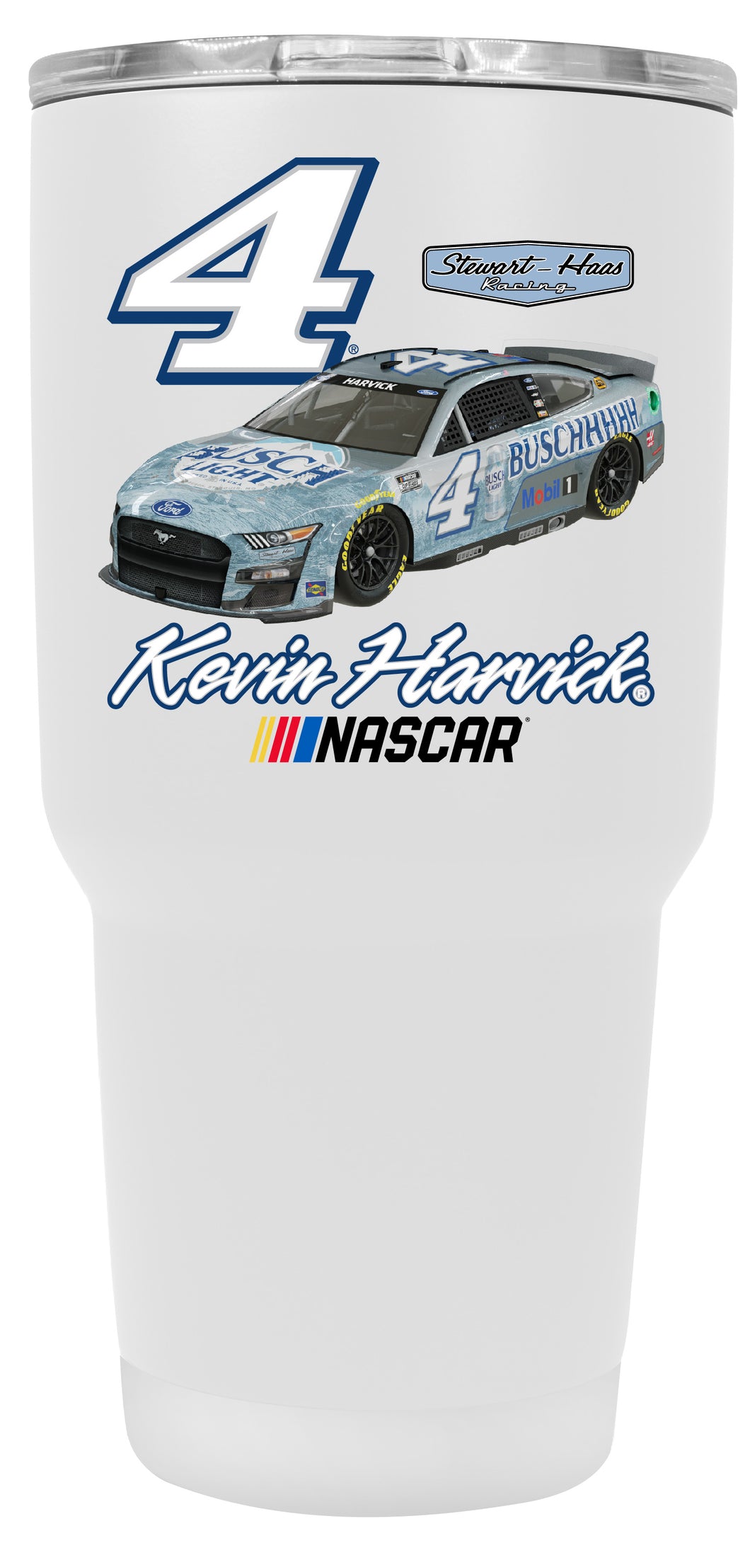 #4 Kevin Harvick  24oz Stainless Steel Tumbler Car Design