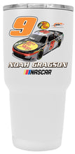 Load image into Gallery viewer, Nascar # 9 Noah Gragson 24 oz Stainless Steel Tumbler Car Design White New for 2022
