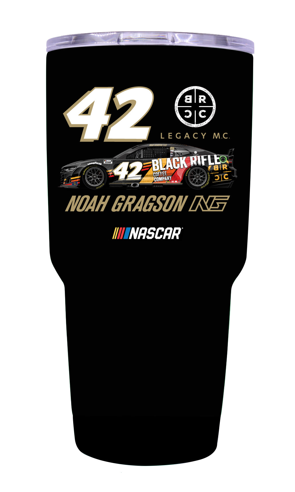 #42 Noah Gragson BRCC  24oz Stainless Steel Tumbler