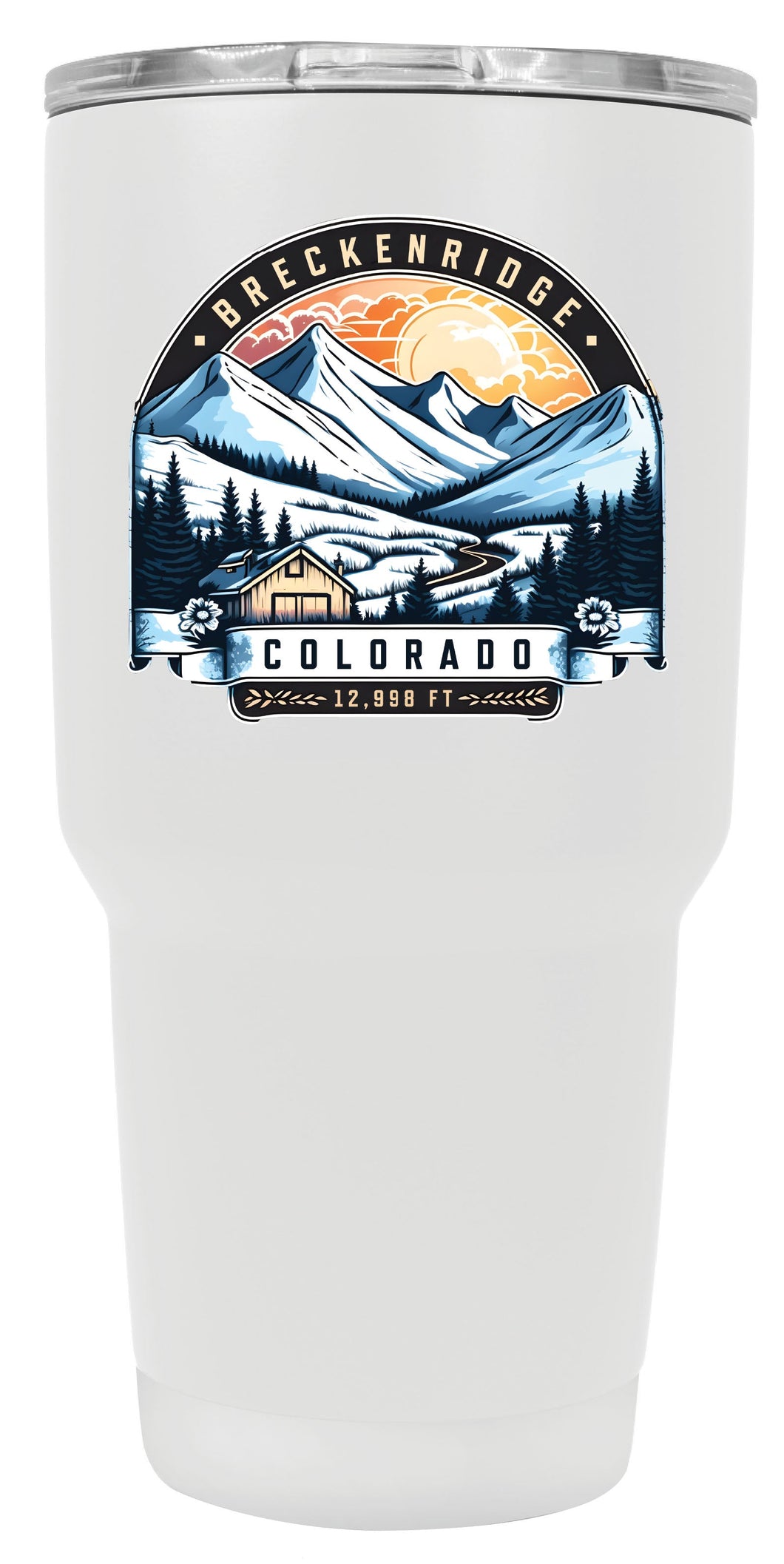 Nebraska at Omaha 24 oz Laser Engraved Stainless Steel Insulated Tumbler - Choose Your Color.