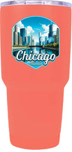 Load image into Gallery viewer, Chicago Illinois A Souvenir 24 oz Insulated Stainless Steel Tumbler
