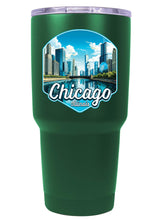 Load image into Gallery viewer, Chicago Illinois A Souvenir 24 oz Insulated Stainless Steel Tumbler

