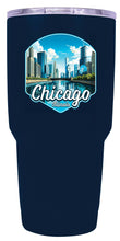Load image into Gallery viewer, Chicago Illinois A Souvenir 24 oz Insulated Stainless Steel Tumbler
