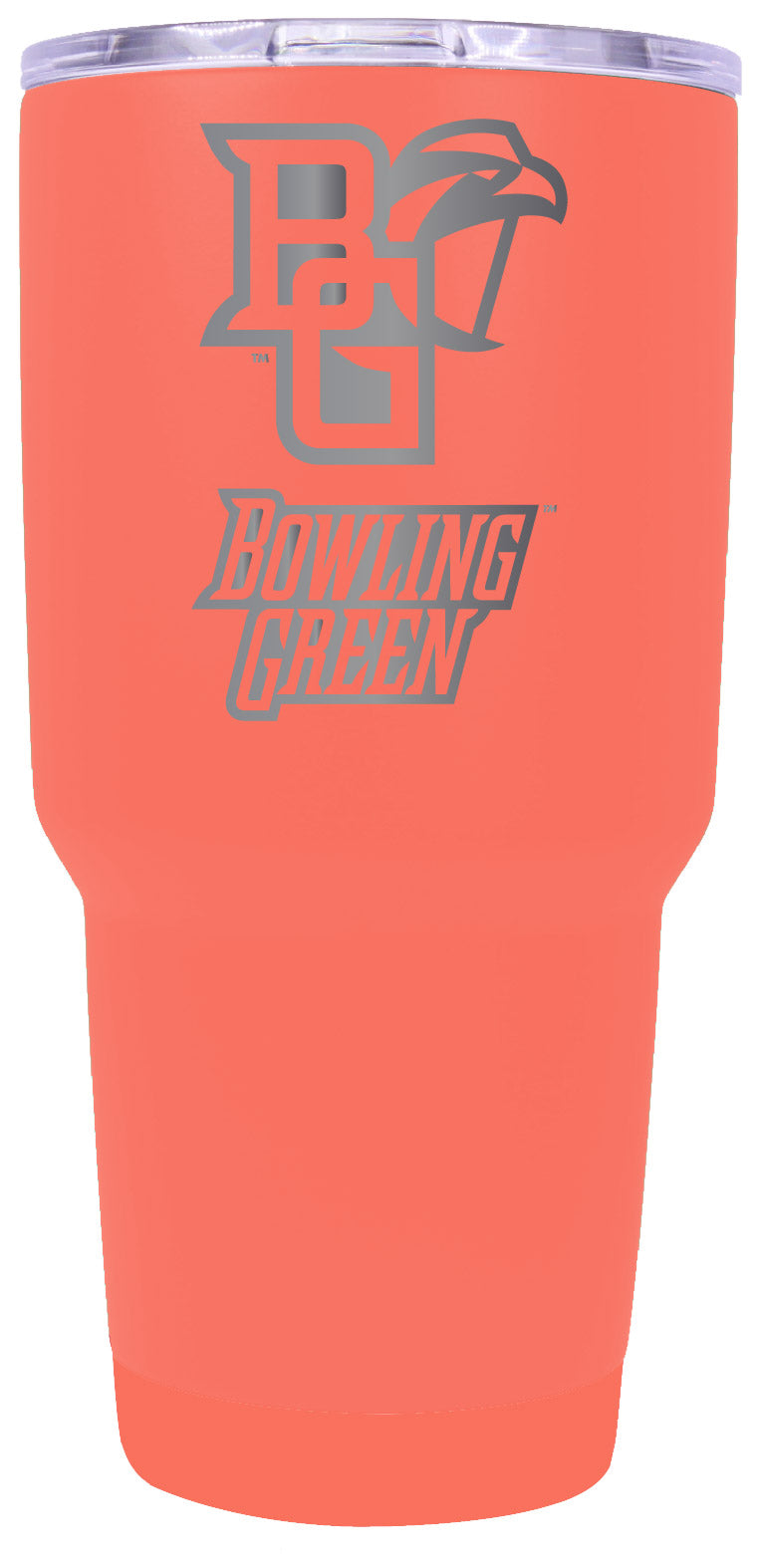 Bowling Green Falcons 24 oz Laser Engraved Stainless Steel Insulated Tumbler - Choose your Color