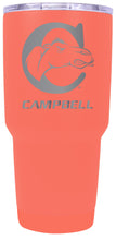 Load image into Gallery viewer, Campbell University Fighting Camels 24 oz Insulated Tumbler Etched - Choose your Color
