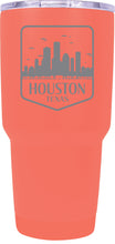 Load image into Gallery viewer, Houston Texas Souvenir 24 oz Engraved Insulated Stainless Steel Tumbler
